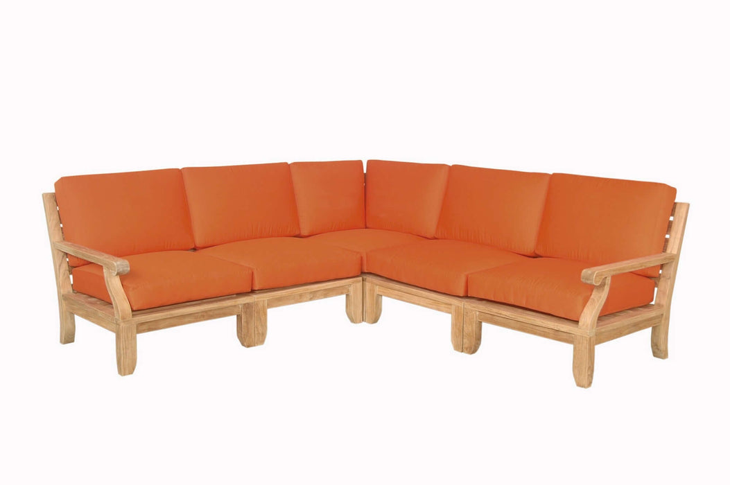 Anderson Teak Riviera Luxe 5-Piece Modular Set : Set-92