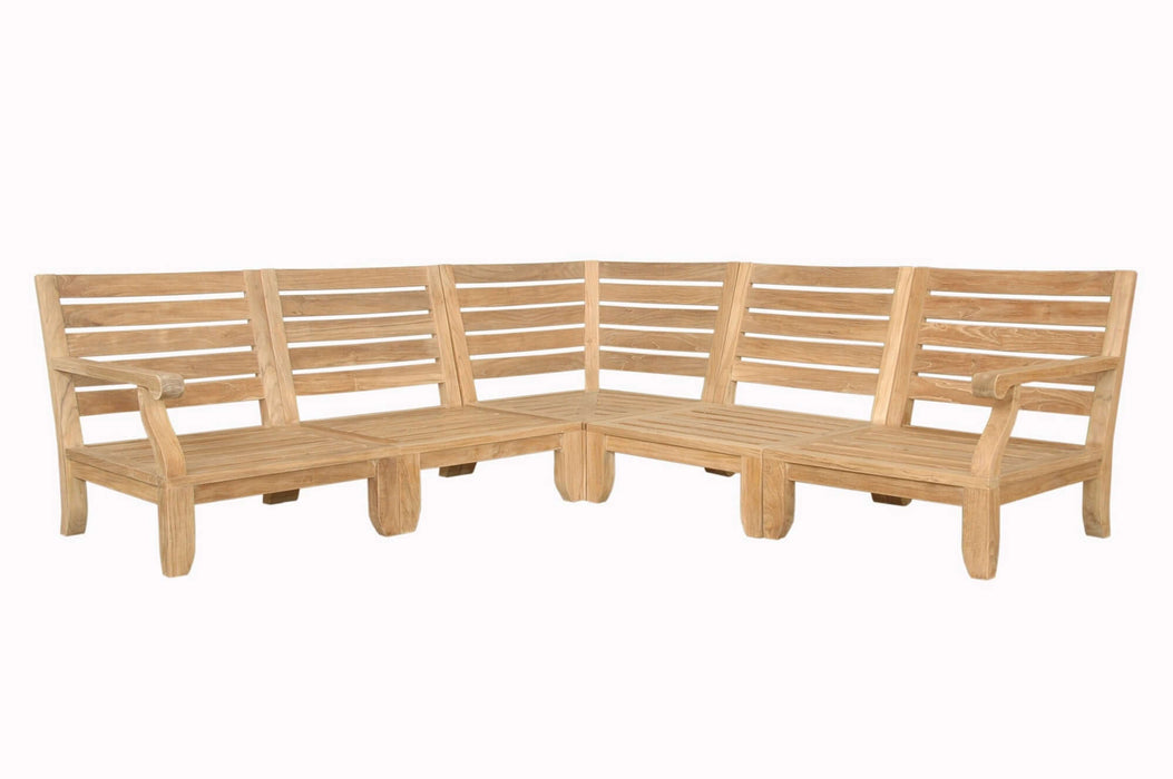 Anderson Teak Riviera Luxe 5-Piece Modular Set : Set-92