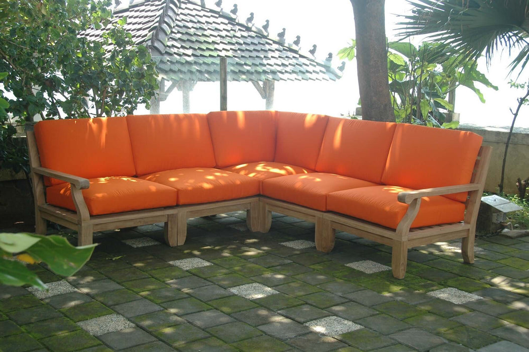 Anderson Teak Riviera Luxe 5-Piece Modular Set : Set-92