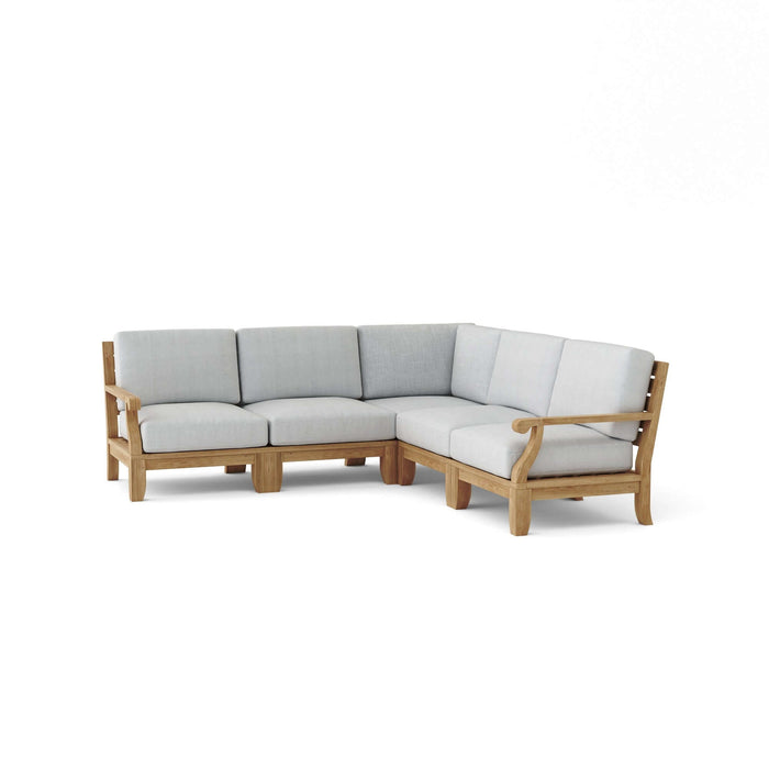 Anderson Teak Riviera Luxe 5-Piece Modular Set : Set-92