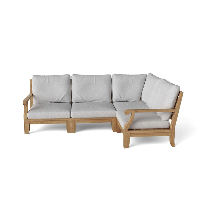 Anderson Teak Riviera Luxe 4-Piece Modular Set : Set-95