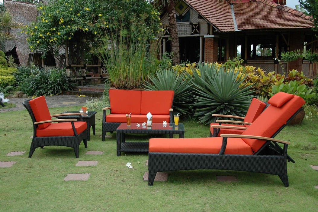 Anderson Teak Bellagio 6-Piece Deep Seating Set : SR-016DS