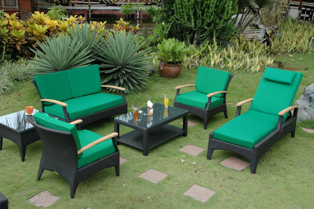 Anderson Teak Bellagio 6-Piece Deep Seating Set : SR-016DS