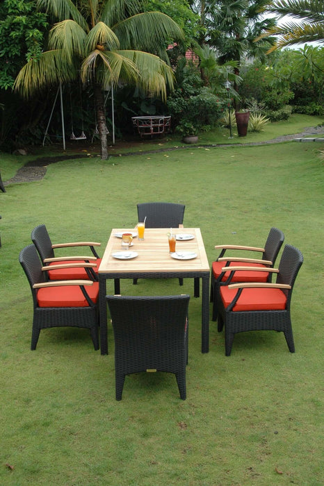 Anderson Teak Bellagio 7-Piece Dining Set : SR-016TB