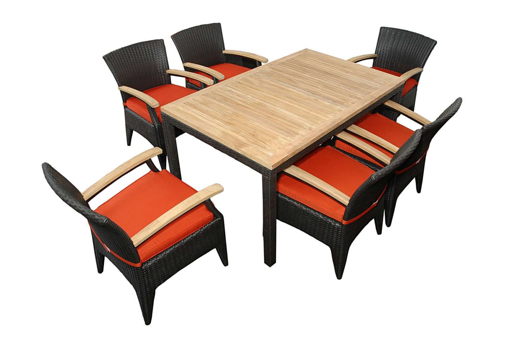 Anderson Teak Bellagio 7-Piece Dining Set : SR-016TB