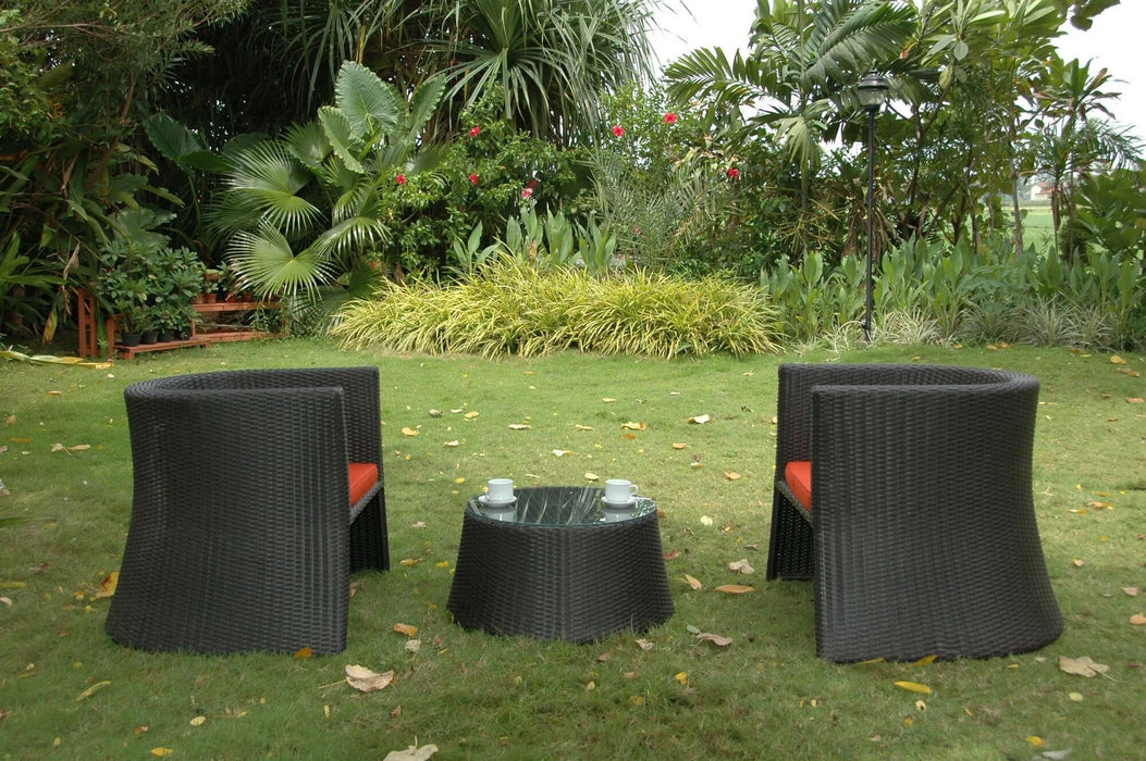 Anderson Teak Milano 3-Piece Conversation Set : SR-052