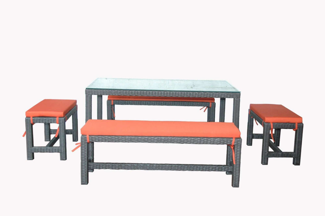Anderson Teak Sorento 5-Piece Dining Set : SR-1013