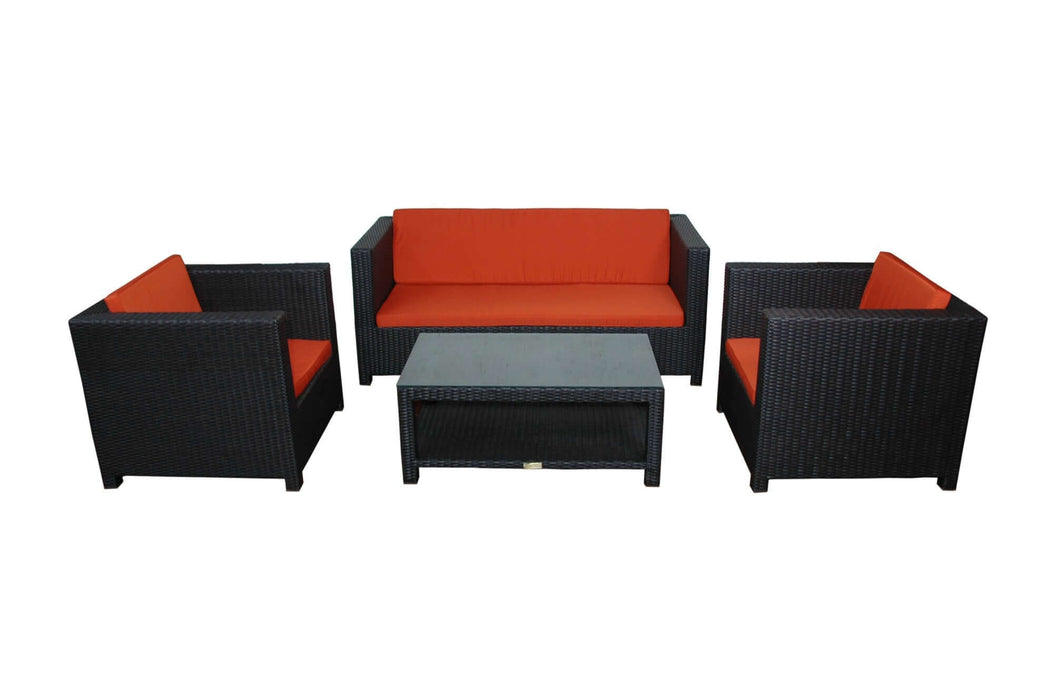 Anderson Teak Coto de Casa 4-Piece Deep Seating Set : SR-5010