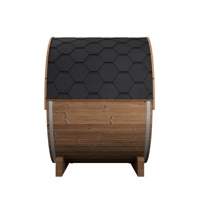 SaunaLife E6 Ergo Series Outdoor Barrel Sauna Kit