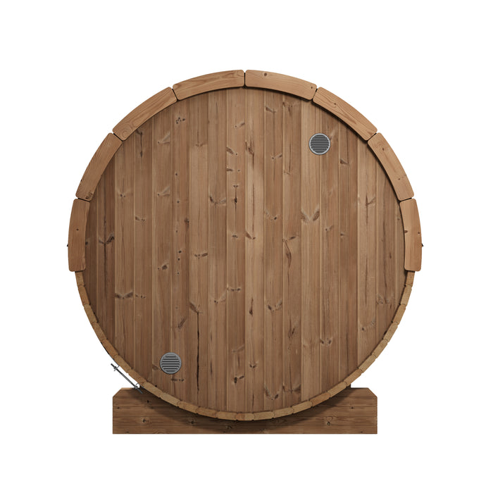 SaunaLife E7 Ergo Series Outdoor Barrel Sauna Kit