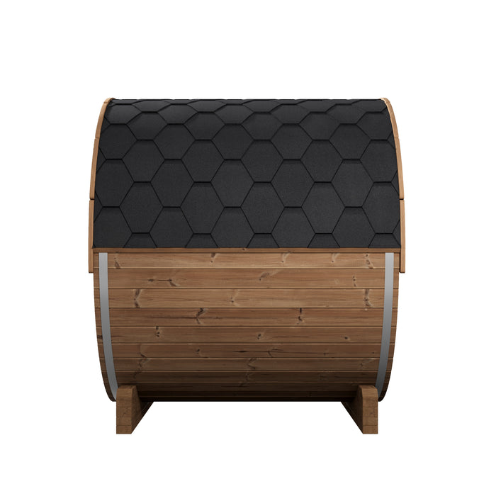 SaunaLife E7 Ergo Series Outdoor Barrel Sauna Kit