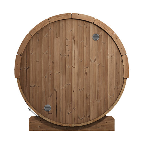 SaunaLife E8 Ergo Series Outdoor Barrel Sauna Kit