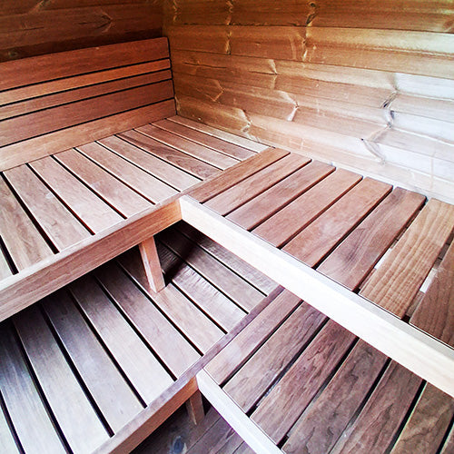 SaunaLife Model G11 Outdoor Home Sauna Kit