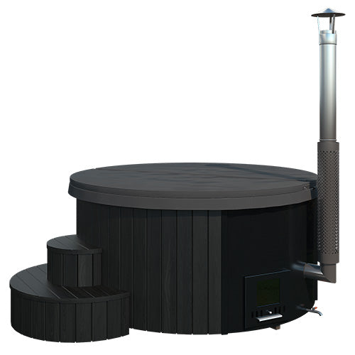 SaunaLife S4  6-Person Wood-Burning Hot Tub
