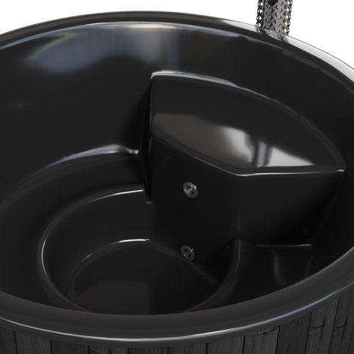 SaunaLife S6  7-Person Wood-Burning Hot Tub