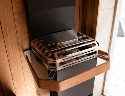 Saunum Air L sauna heater safety rail