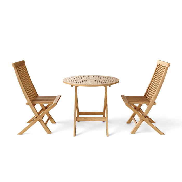 Anderson Teak Windsor Classic 3-Piece Bistro Set : Set-108A