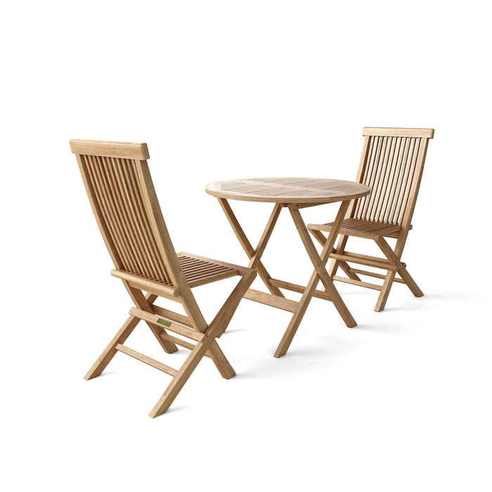 Anderson Teak Windsor Classic 3-Piece Bistro Set : Set-108A