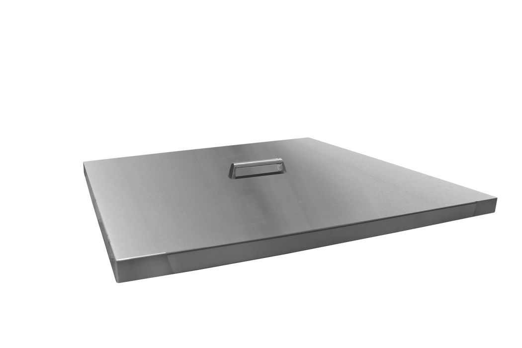Firegear square stainless steel fire pit lid
