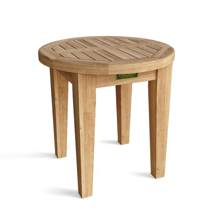 Anderson Teak Brianna 20" Round Side Table : TB-106