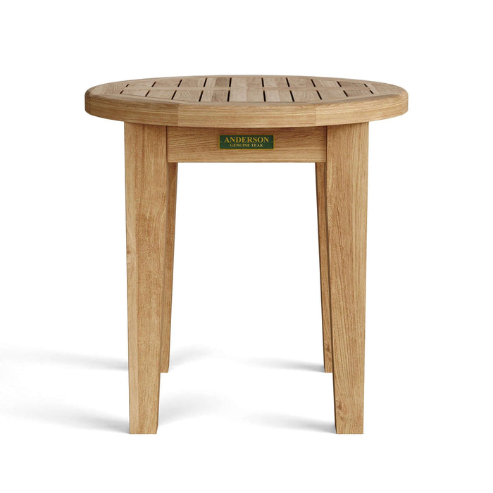 Anderson Teak Brianna 20" Round Side Table : TB-106
