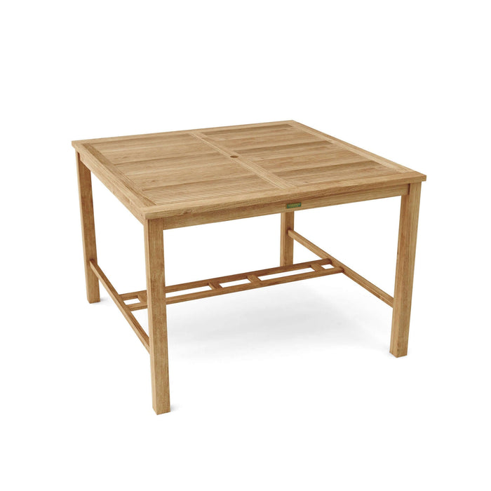 Anderson Teak Windsor 59" Square Bar Table : TB-5959BT