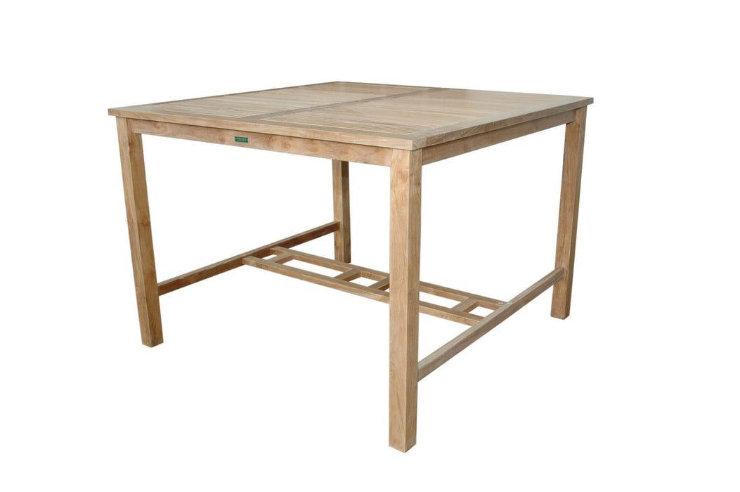 Anderson Teak Windsor 59" Square Bar Table : TB-5959BT