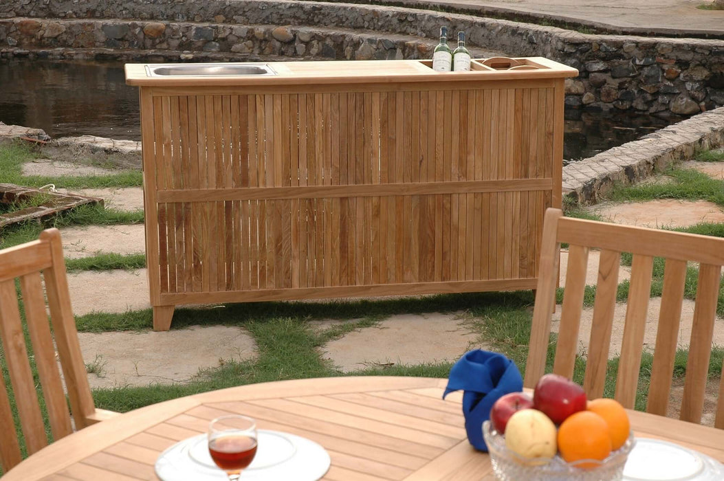 Anderson Teak Safari Bar Table : TB-6620BT