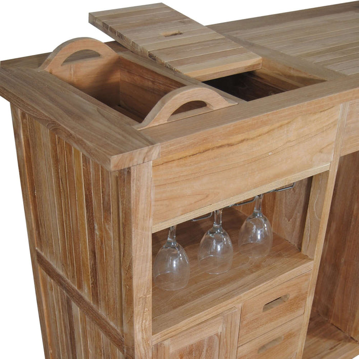 Anderson Teak Safari Bar Table : TB-6620BT