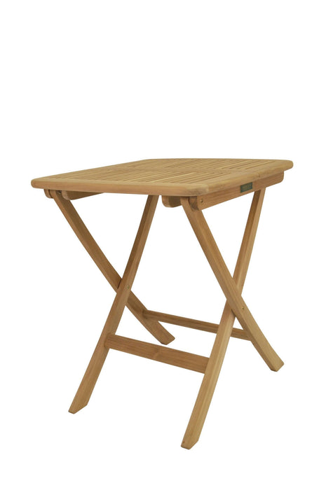 Anderson Teak Windsor 24" Square Picnic Folding Table : TBF-024S