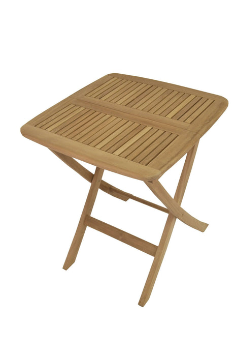 Anderson Teak Windsor 24" Square Picnic Folding Table : TBF-024S