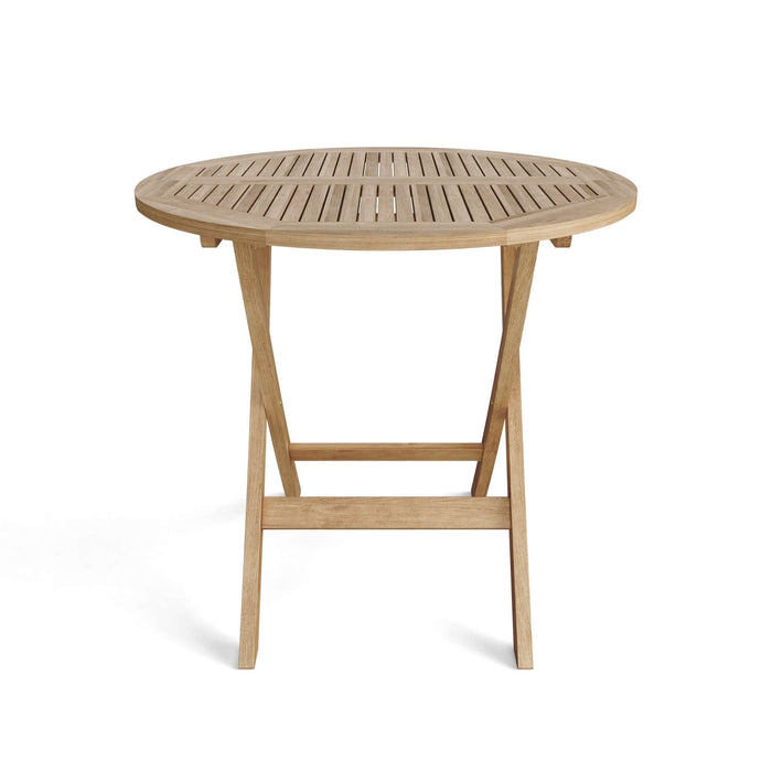 Anderson Teak Windsor 31" Round Picnic Folding Table : TBF-031R