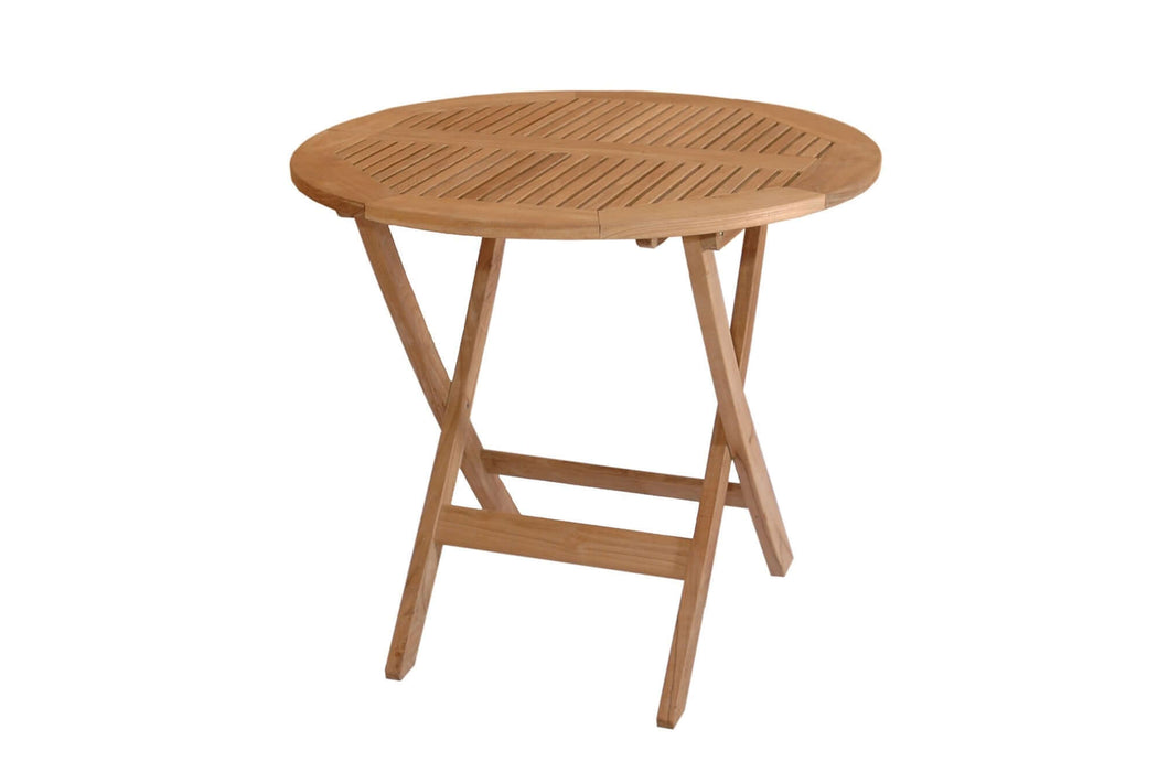 Anderson Teak Windsor 31" Round Picnic Folding Table : TBF-031R