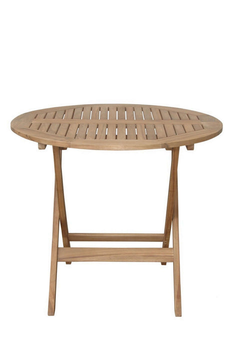 Anderson Teak Chester 32" Round Folding Picnic Table : TBF-8128R