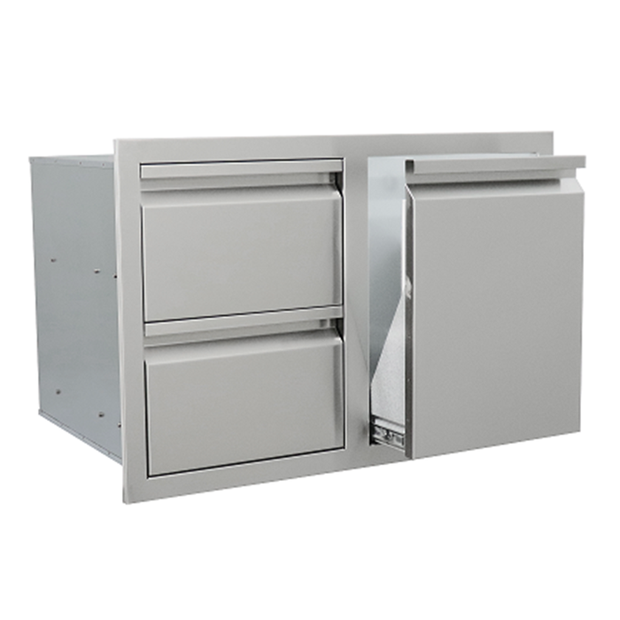 RCS Grills Double Drawer/LP Drawer Combo - VDCL1