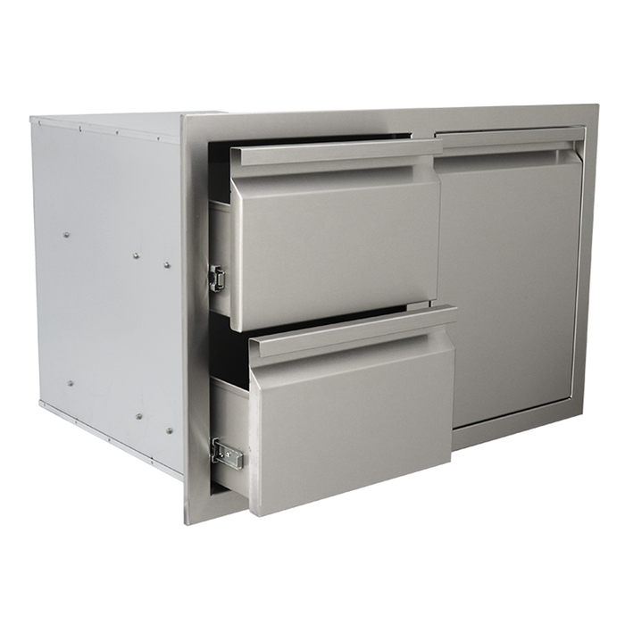 RCS Grills Double Drawer/LP Drawer Combo - VDCL1