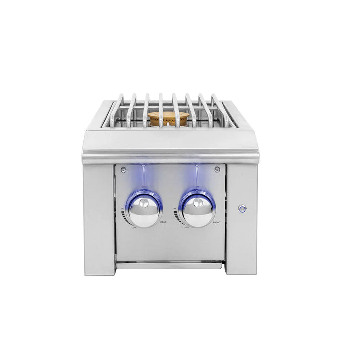 American Made Grills Alturi Double Side Burner : ALTSB2-LP