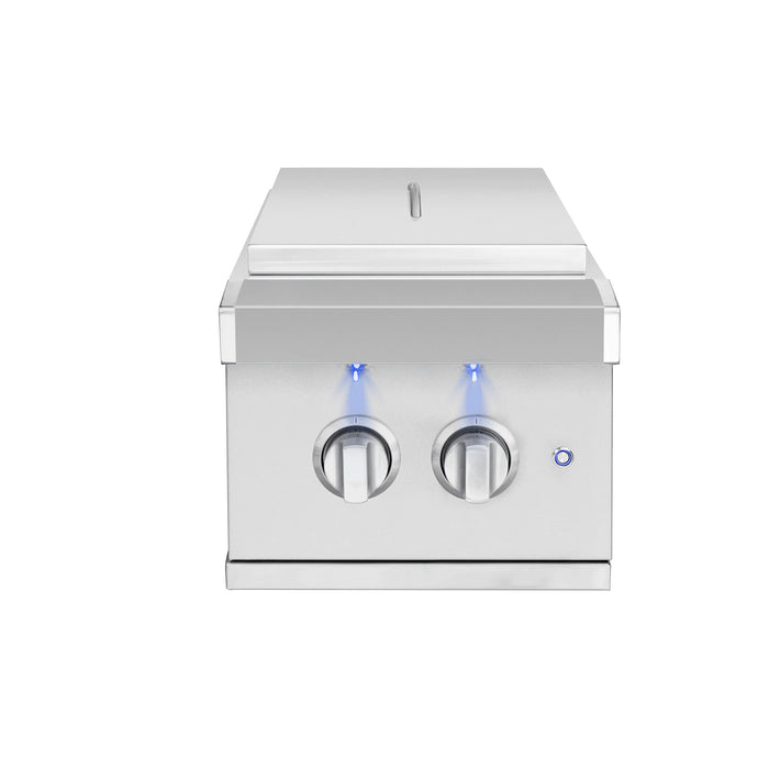 American Made Grills Atlas Double Side Burner : ATSSB2