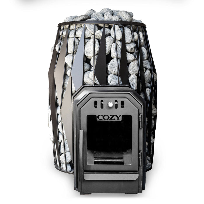 Cozy Heat OG Through-Wall Wood-Burning Sauna Stove
