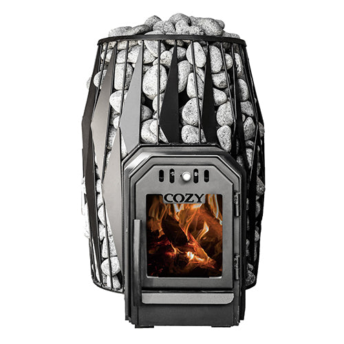 Cozy Heat OG Through-Wall Wood-Burning Sauna Stove