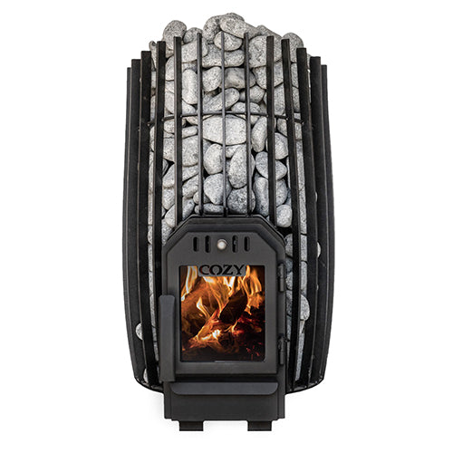 Cozy Heat SW Through-Wall Wood-Burning Sauna Stove