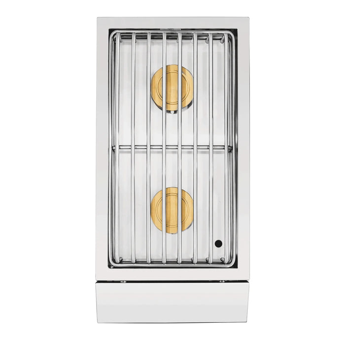 American Made Grills Encore Double Side Burner : ENCSB2