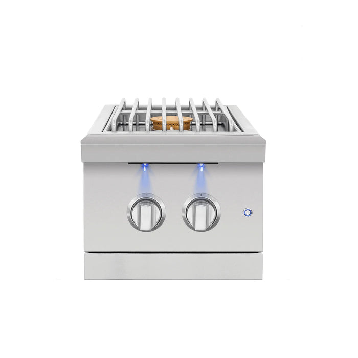 American Made Grills Encore Double Side Burner : ENCSB2
