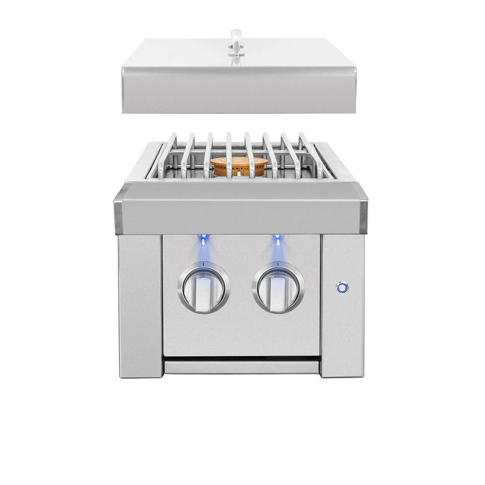 American Made Grills Estate Double Side Burner : ESTSB2