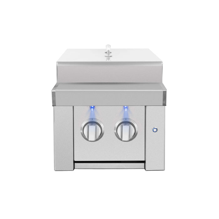 American Made Grills Estate Double Side Burner : ESTSB2
