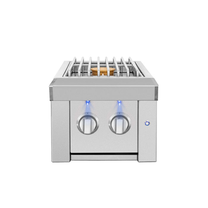 American Made Grills Estate Double Side Burner : ESTSB2