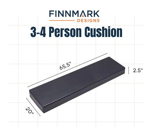 Finnmark 3-Person Sauna Cushion - FM-REC-SEAT-3
