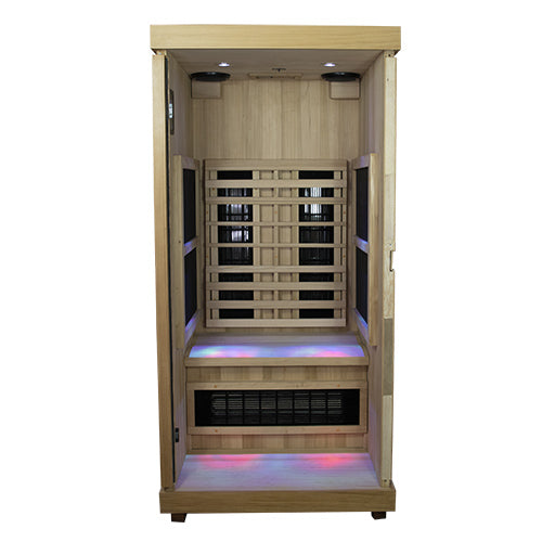 Finnmark FD-1 one-person sauna interior