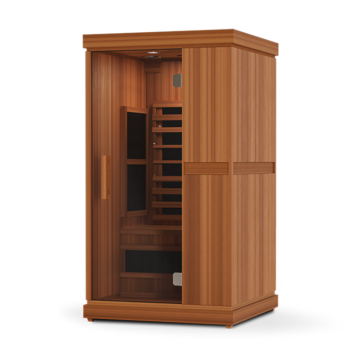 Finnmark FD-1 infrared sauna left-side view