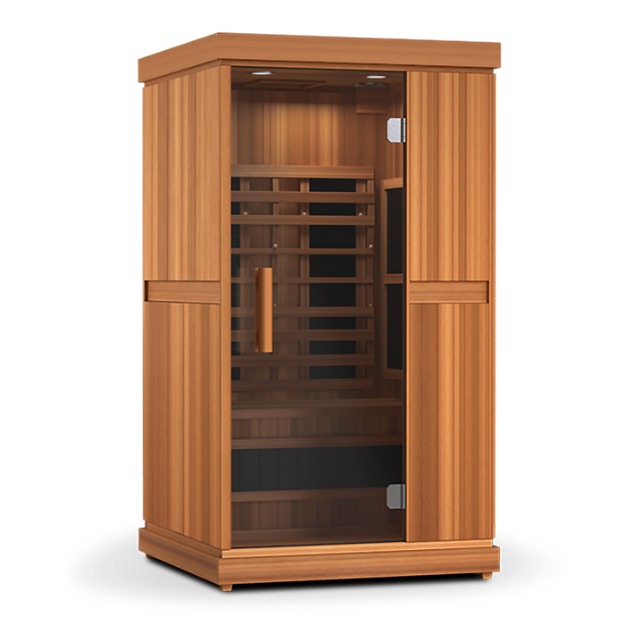 Finnmark FD-1 full-spectrum infrared sauna front view